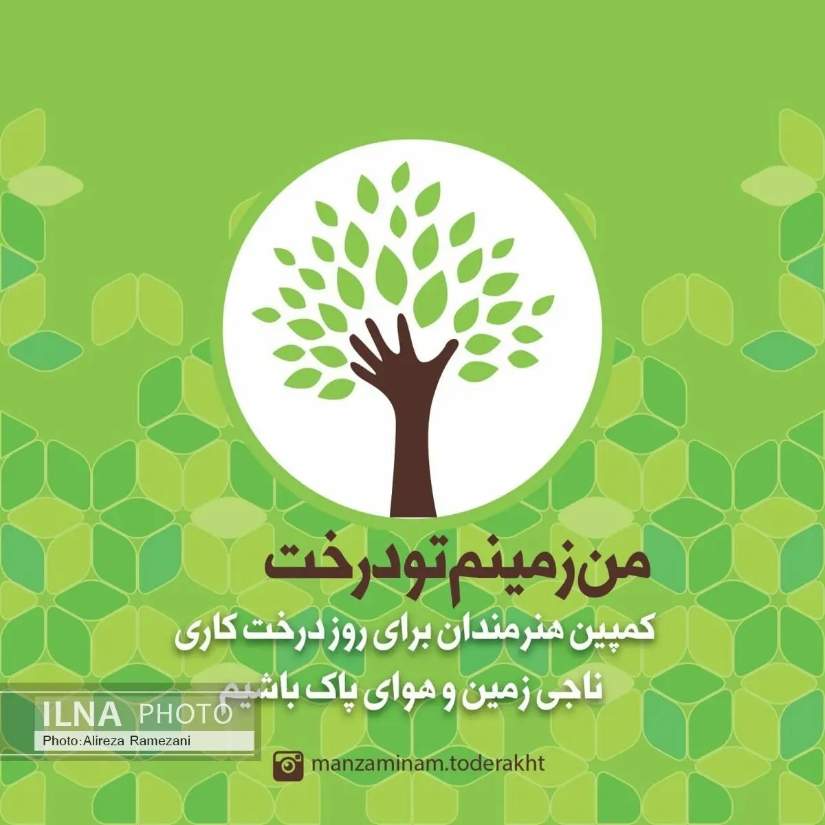 تشکیل کمپین  هنرمندان برای روز درختکاری