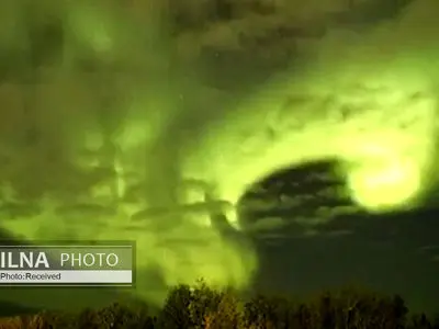 ویدئو/ شفق قطبی در کانادا