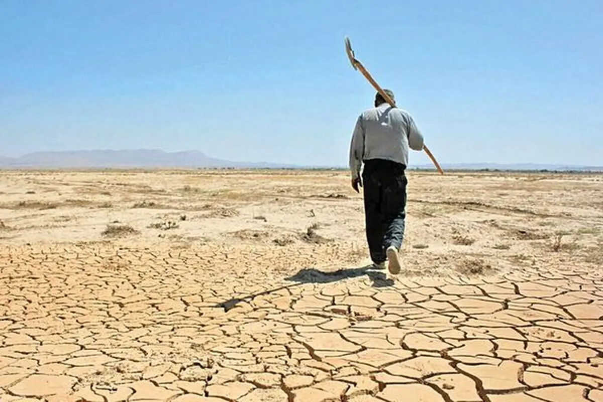 قزوین در بدترین خشکسالی نیم قرن اخیر گرفتار شده است / نیم میلی‌متر بارش در فصل زراعی جاری