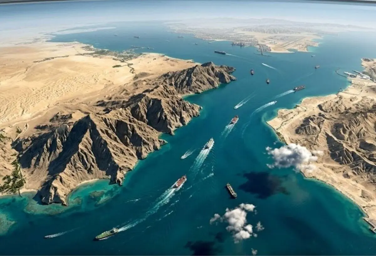تصویر عجیب صف کیلومتری نفت‌کش‌ها در تنگه هرمز!