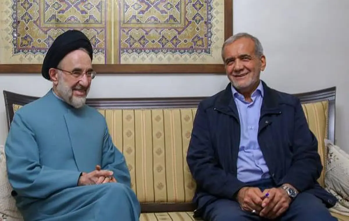 خاتمی: به عنوان شهروندی طالب صلاح ملت و اصلاح امور به دکتر پزشکیان رأی خواهم داد