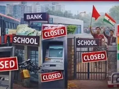 اعتصاب سراسری در یک ایالت هند/ شریان‌های حمل‌ونقل و ترانزیت مرزی فلج شدند