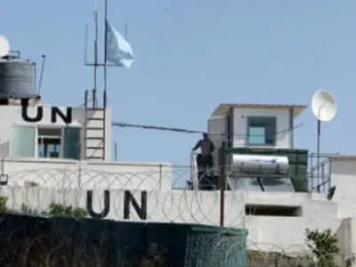 سقوط پهپاد جاسوسی اسرائیل در پایگاه سازمان ملل