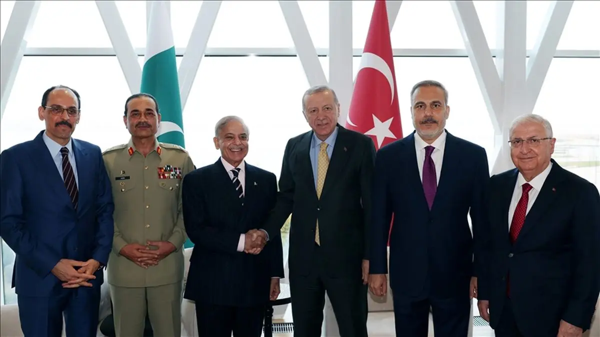 اردوغان و شهباز شریف دیدار کردند