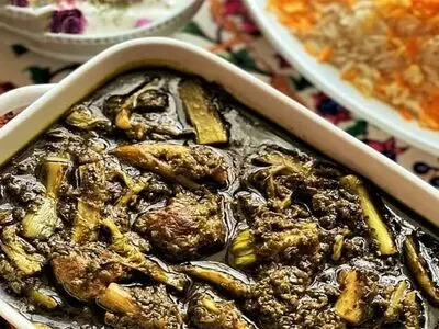 طرز تهیه خورشت کنگر مخصوص مرحله به مرحله 