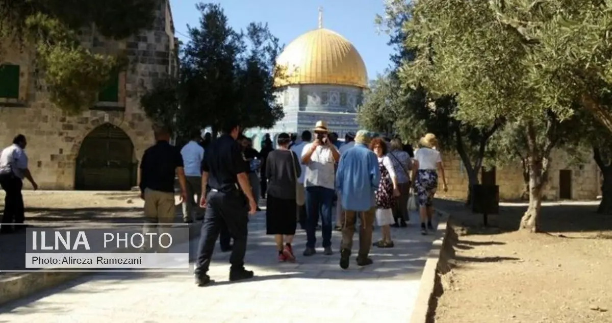 ۴۶ شهرک‌نشین صهیونیست وارد مسجدالاقصی شدند