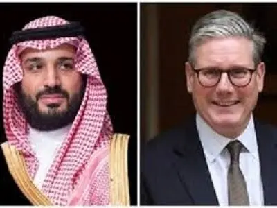 گفت‌وگوی ولیعهد عربستان و نخست‌وزیر بریتانیا
