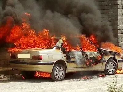 واژگونی منجر به مرگ راننده خودرو ۴۰۵