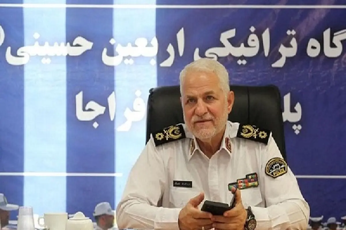 توصیه رئیس پلیس راهور به زائران برای بازگشت از مراسم اربعین 
