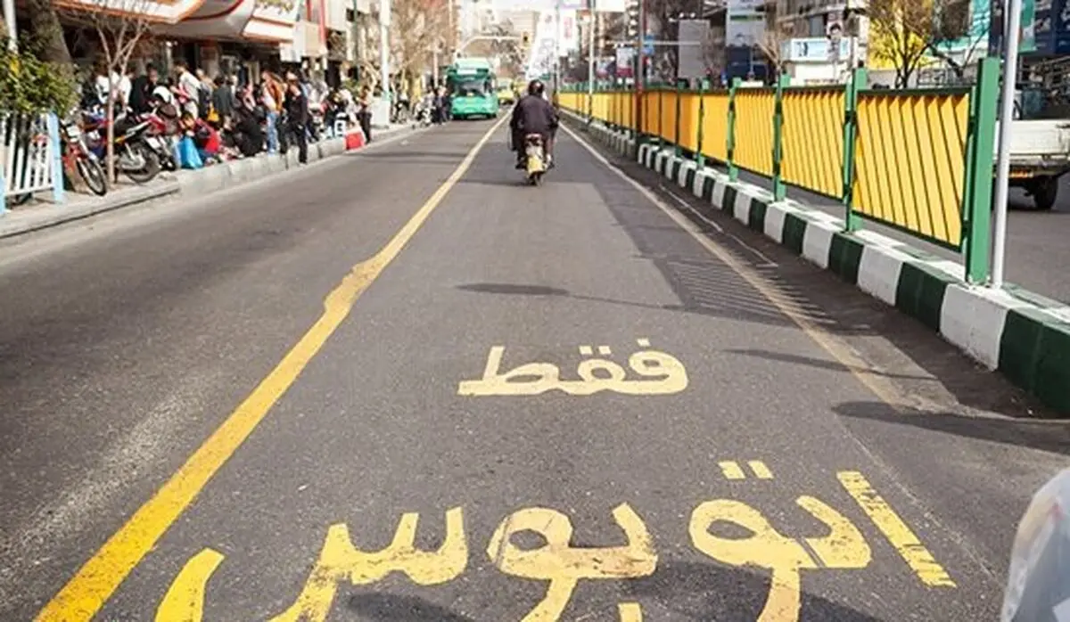 مرگ موتورسوار در خط ویژه زیرگذر میدان امام حسین