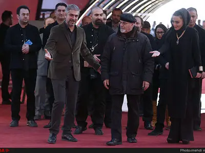 فرش قرمز فیلم گاهی به کارگردانی محمدرضا رحمانی