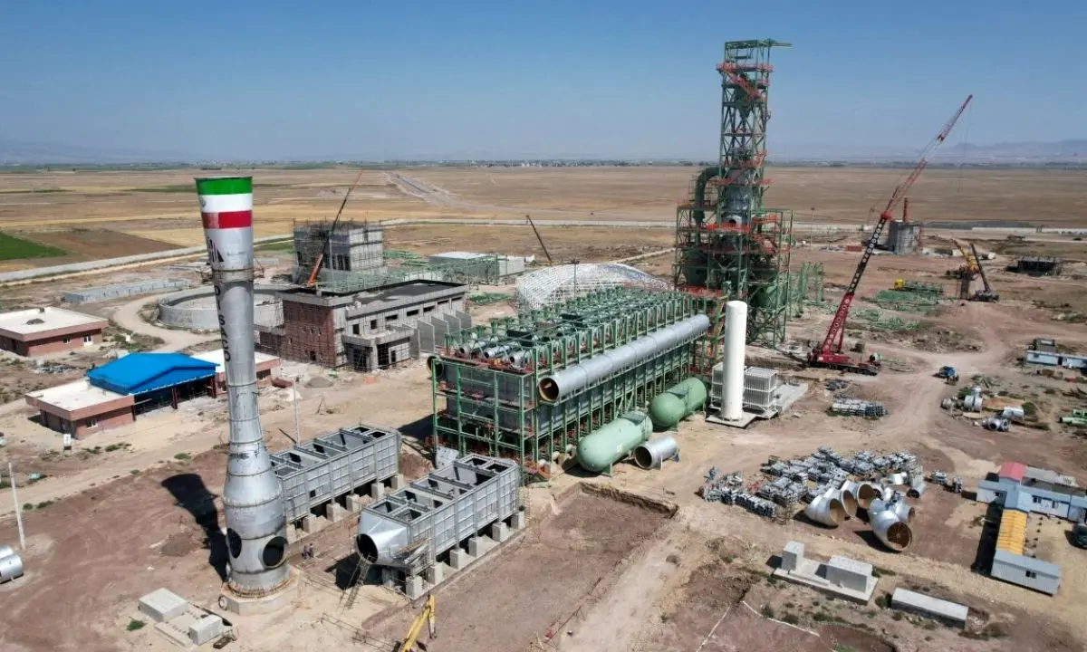 آهن اسفنجی الماس‌آرتاویل تا اسفند 1405 تولید می‌شود