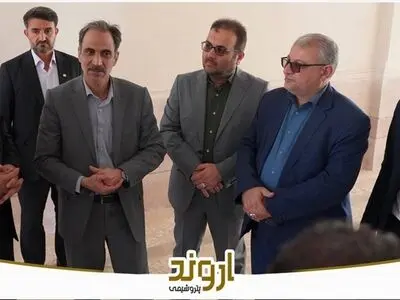 بازدید مسئولان کشوری و استانی از روند ساخت مدرسه اروند ۳ در بندر ماهشهر