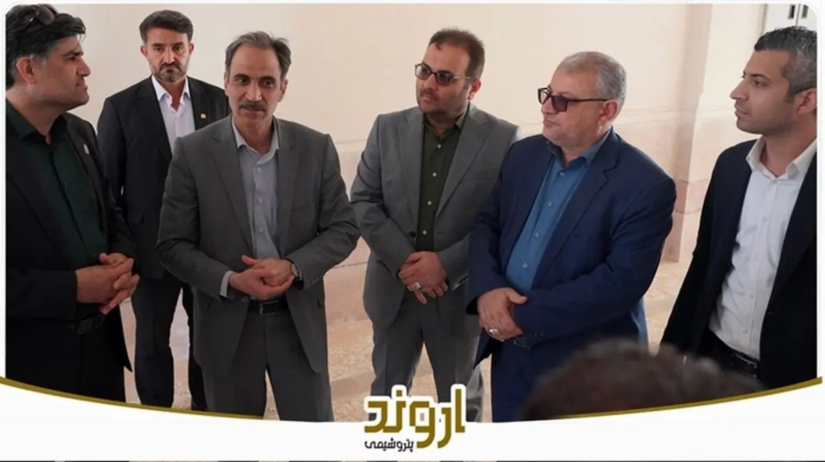 بازدید مسئولان کشوری و استانی از روند ساخت مدرسه اروند ۳ در بندر ماهشهر