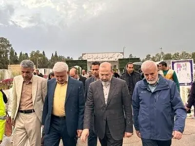 بازدید رئیس‌کل دیوان محاسبات کشور از محل اسکان مسافران نوروزی در شیراز