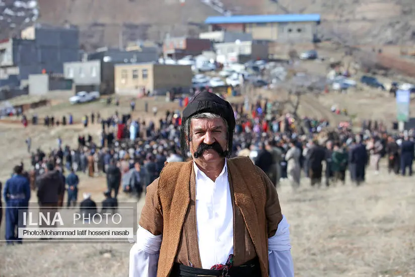 آیین نوروز در روستای چشمیدر کردستان 