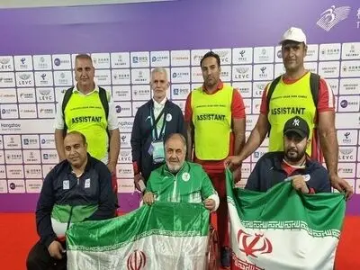 هر سه مدال پرتاب دیسک مردان به ایران رسید 