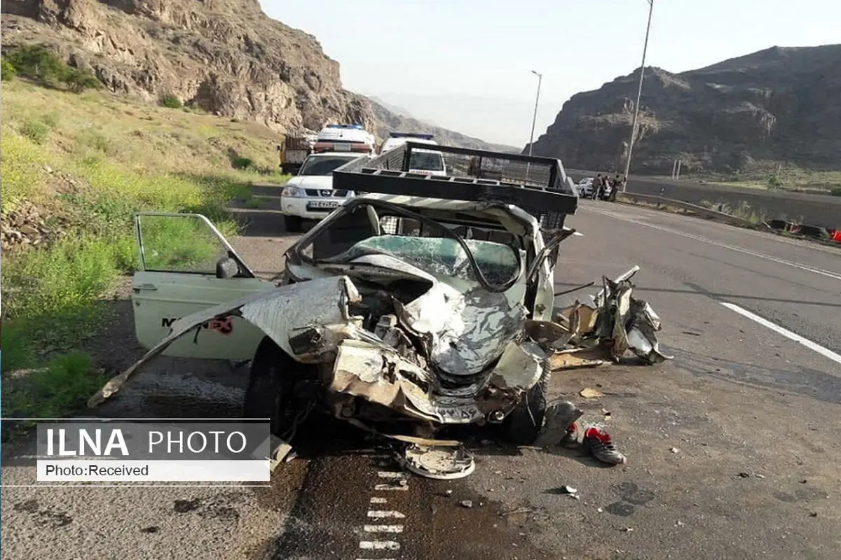 تصادف در محور قزوین‌–‌رشت دو مصدوم برجای گذاشت