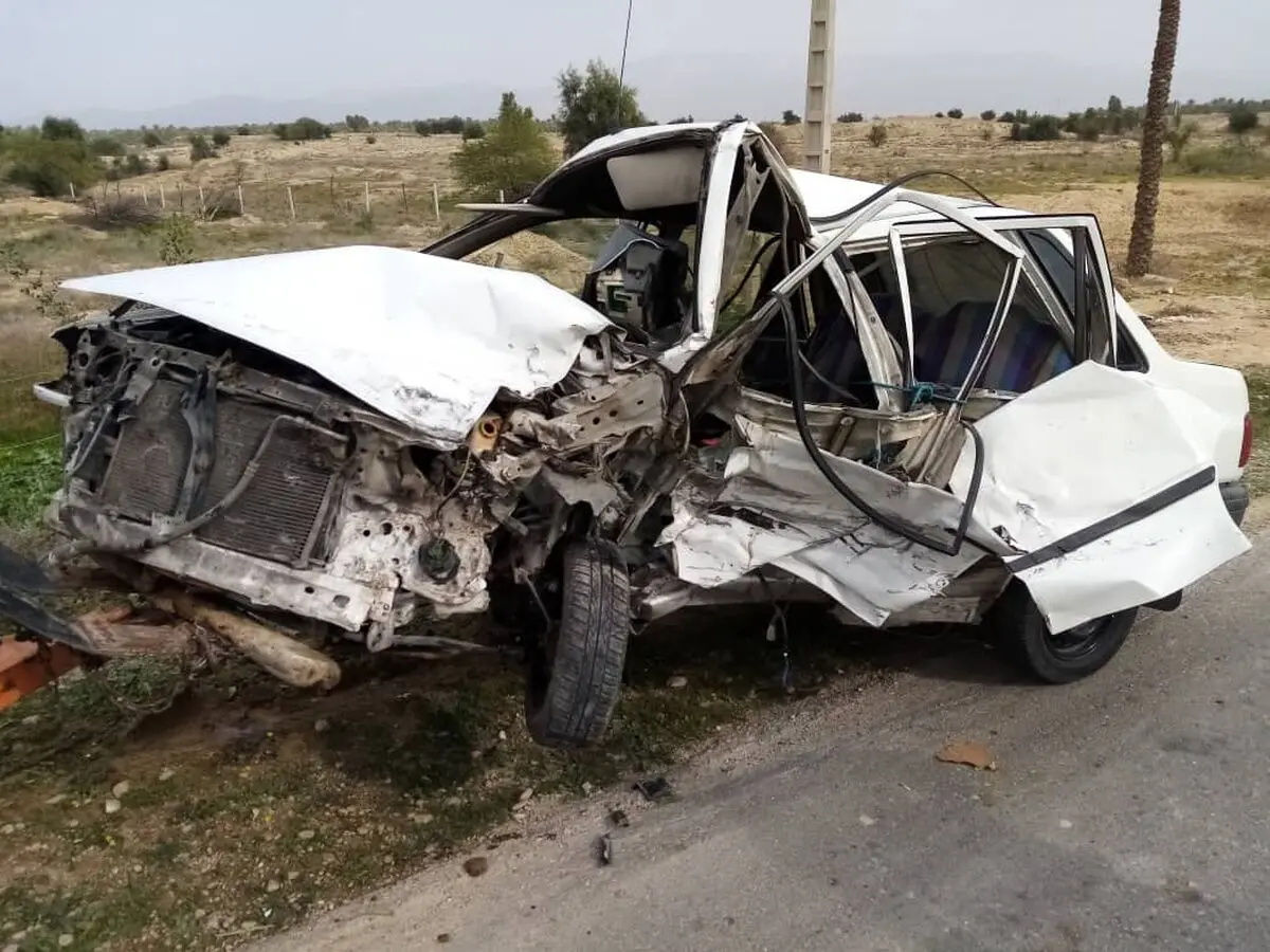 تصادف مرگبار در جاده سعدآباد دشتستان