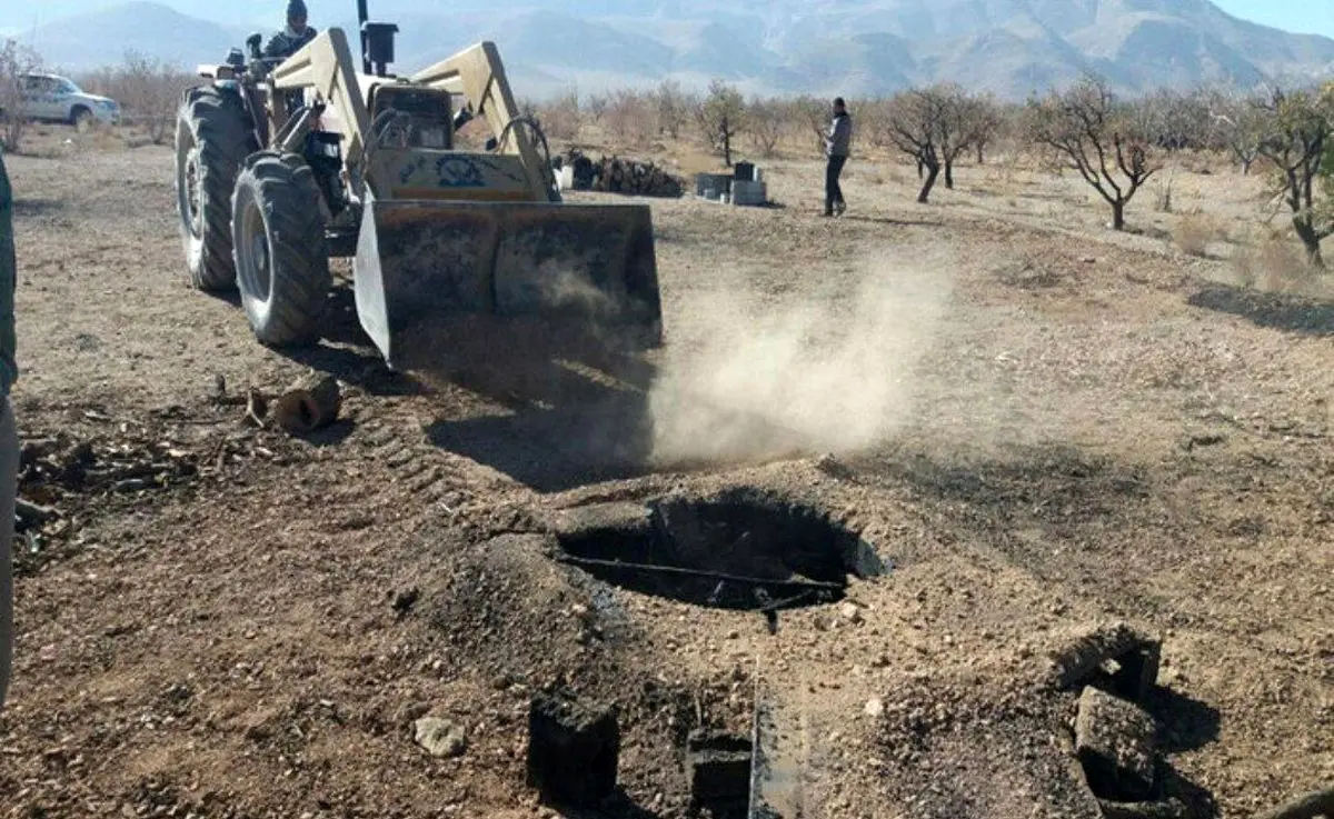 انسداد ۴۶۸ حلقه چاه غیرمجاز در آذربایجان غربی طی سال آبی گذشته/کاهش ۱۸ سانتی متری تراز آبخوان ها