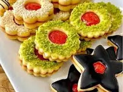 طرز تهیه شیرینی مربایی بازاری برای عید/فیلم