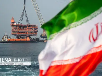 نصب سکوی B14 پارس جنوبی
