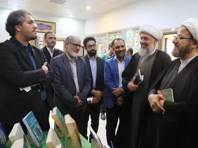 افتتاح نمایشگاه دستاوردهای پژوهشی و فناوری دفتر تبلیغات اسلامی