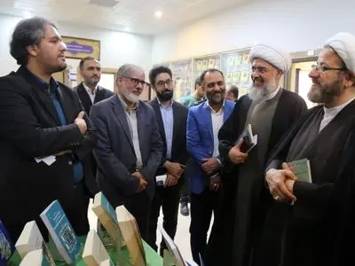 افتتاح نمایشگاه دستاوردهای پژوهشی و فناوری دفتر تبلیغات اسلامی