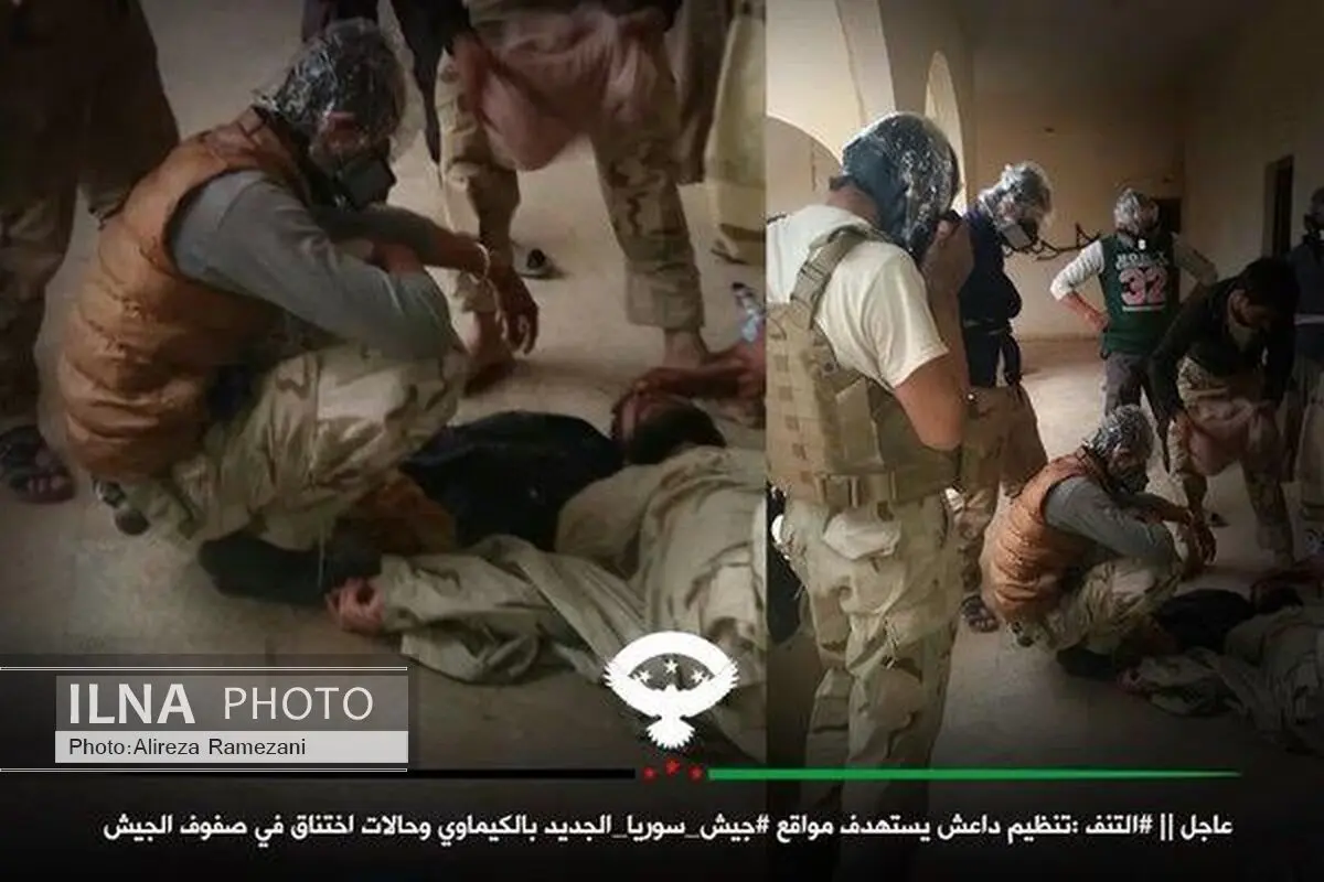 حمله شیمیایی داعش در مرز عراق و سوریه