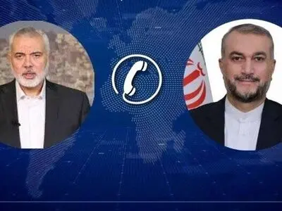 محادثات هاتفیة بین امیر عبداللهیان وهنیة
