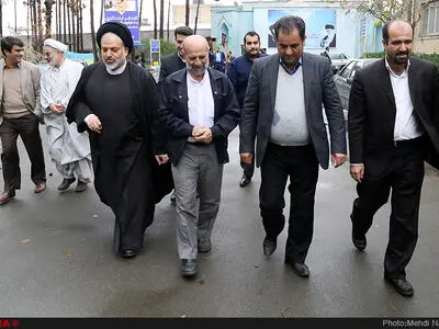  علیرضا محجوب در جمع دانشجویان دانشگاه ورامین