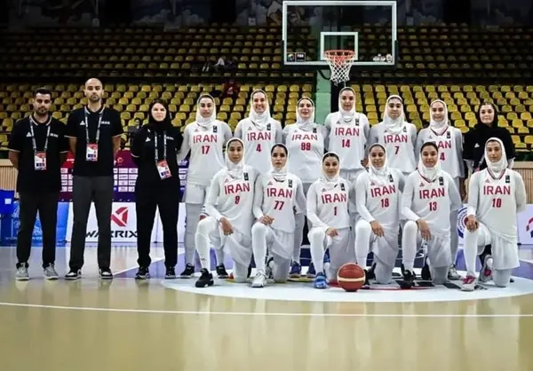 دومین برد بانوان ایران در بسکتبال دیویژن B کاپ آسیا