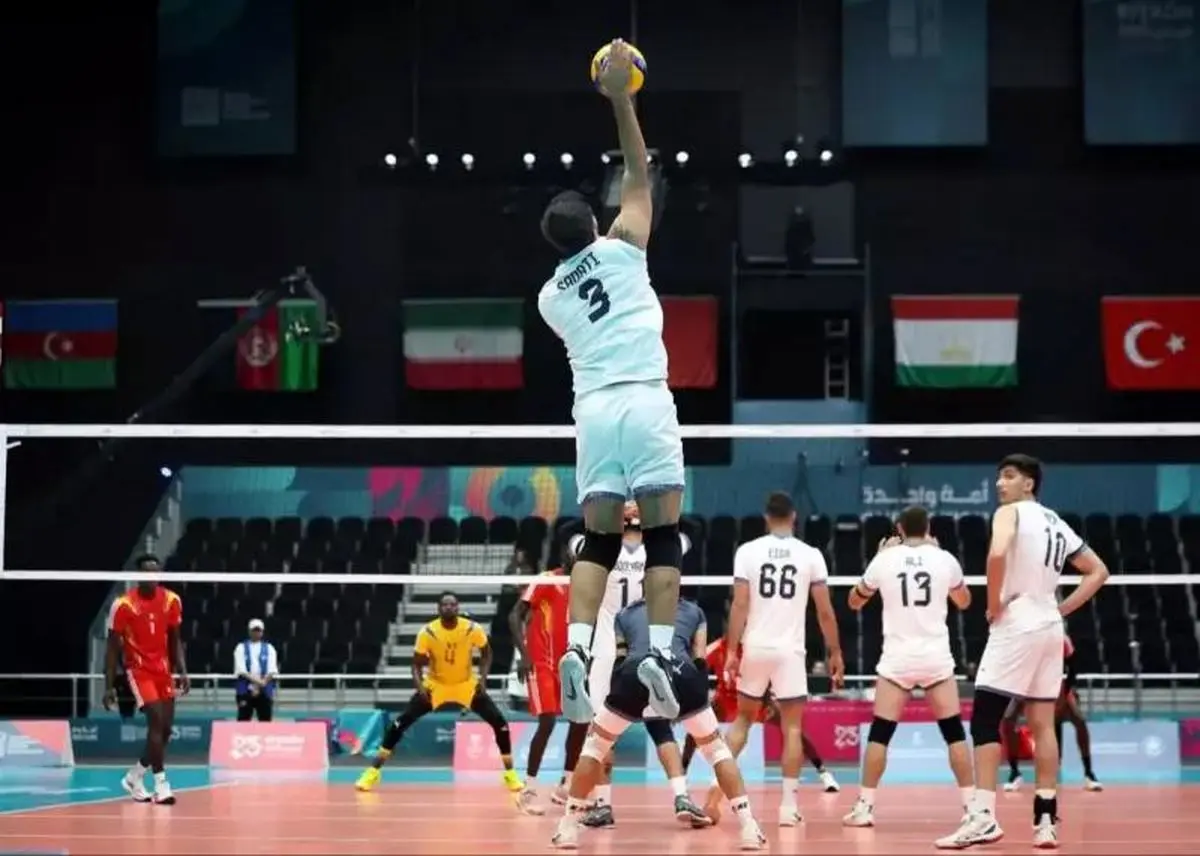 چهارمین پیروزی پیاپی والیبال ایران با غلبه بر چاد