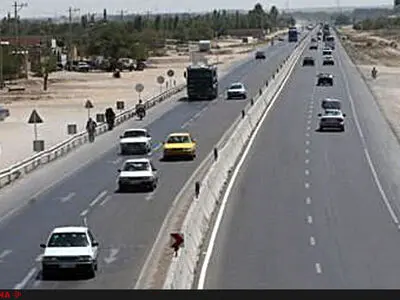 مسیر آزاد راه تهران - کرج- هشتگرد تعریض می‌شود