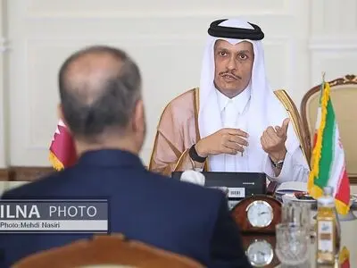 محادثات هاتفیة بین امیر عبداللهیان ونظیره القطري بشأن غزة