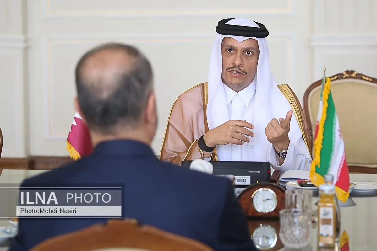 محادثات هاتفیة بین امیر عبداللهیان ونظیره القطري بشأن غزة