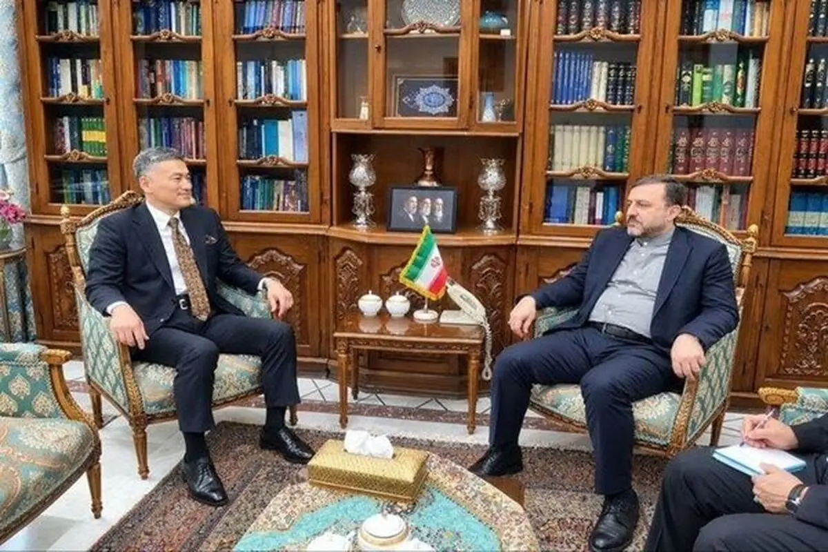 دیدار غریب‌آبادی با سفرای هند، ژاپن و اسپانیا