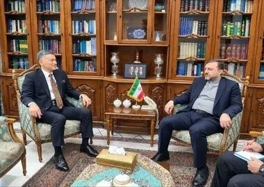 دیدار غریب‌آبادی با سفرای هند، ژاپن و اسپانیا