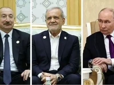 رؤساء إيران وروسيا وجمهورية أذربيجان يؤكدون ضرورة توسيع التعاون الثلاثي