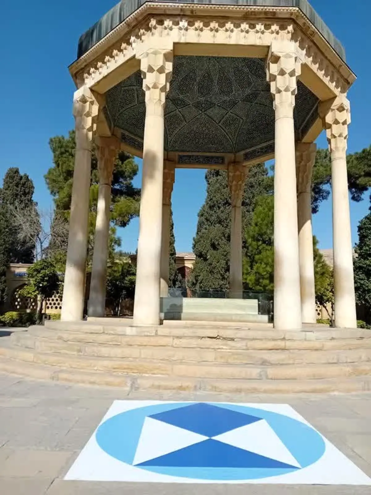 اهتزاز «سپر آبی» بر فراز میراث جهانی فارس