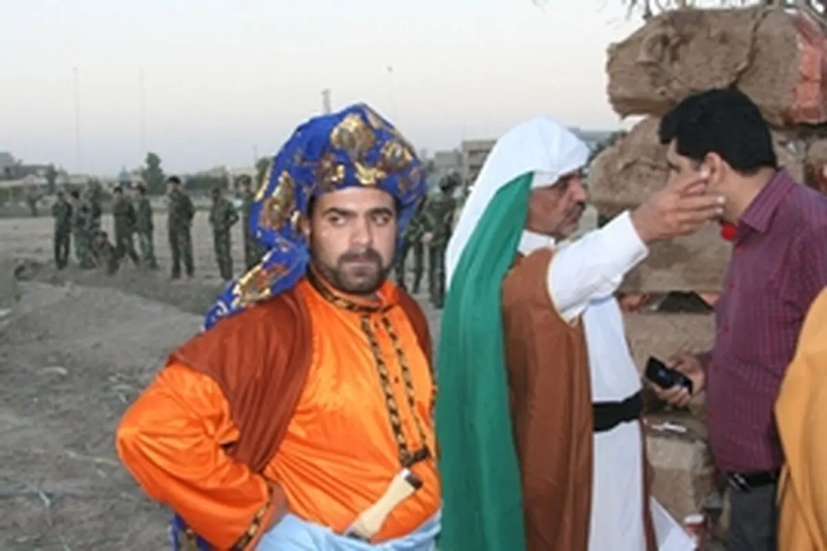 بازسازی واقعه غدیر در ورامین