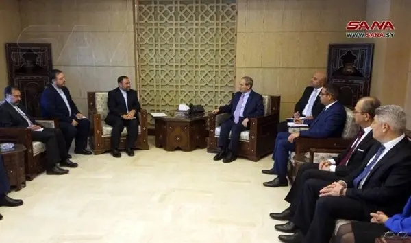 دیدار سفیر جدید ایران با وزیر امور خارجه سوریه