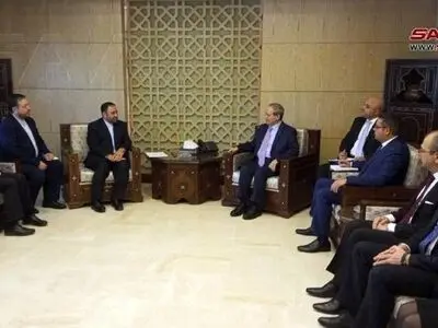 دیدار سفیر جدید ایران با وزیر امور خارجه سوریه