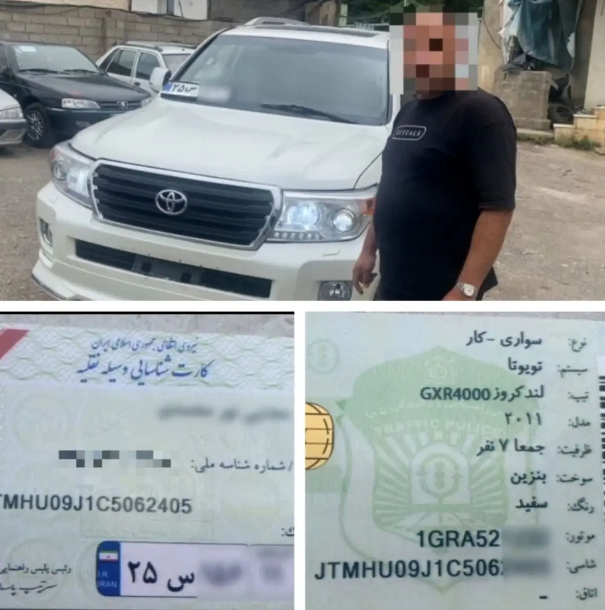 کشف خودروی «قاچاق» با هوشیاری پلیس راه در محور کندوان