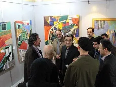 نخستین نمایشگاه فروش آثار نقاشی با عنوان گیلان اکسپوی ۹۵ 