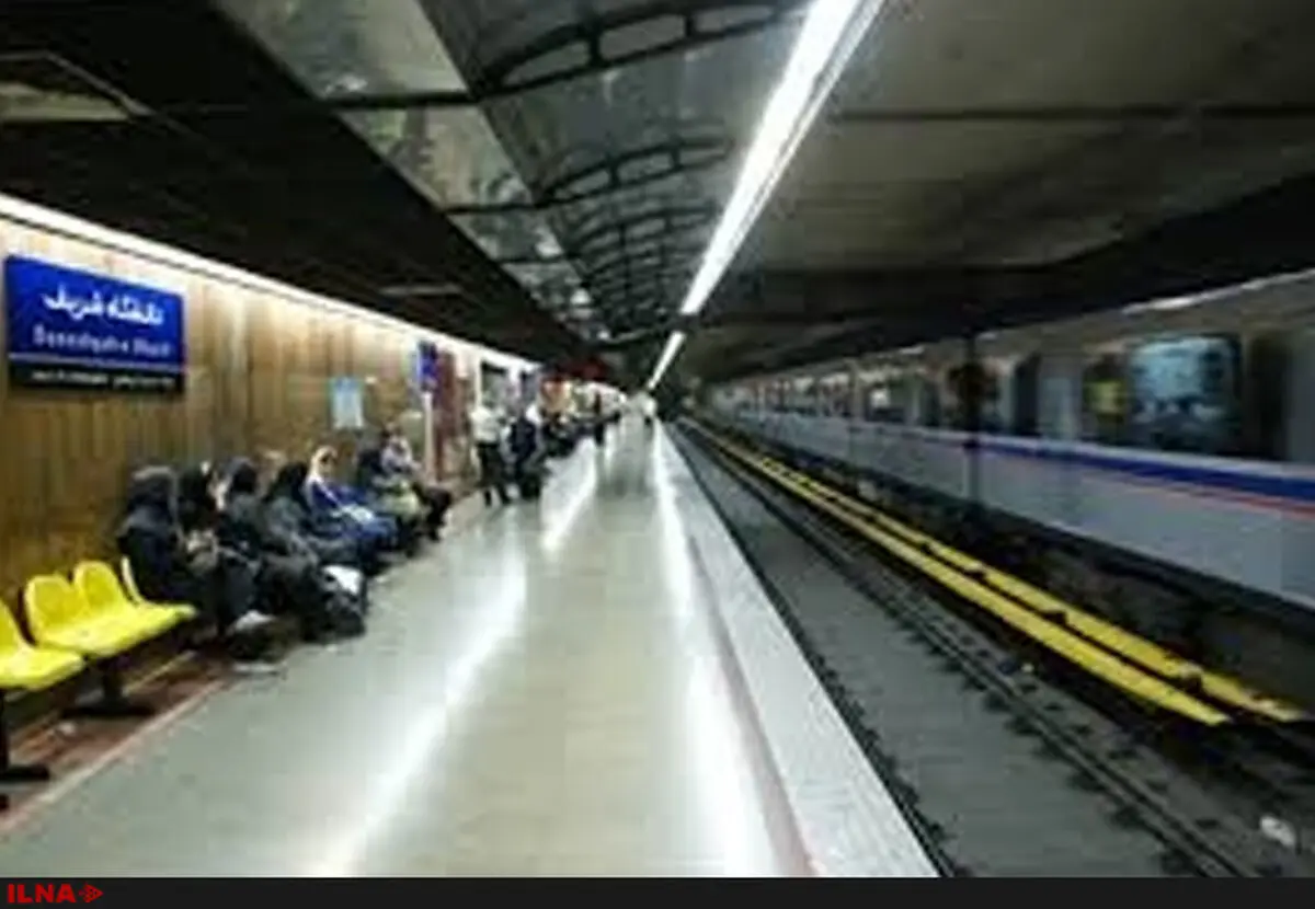 تصادف شدید ۲ قطار مترو تهران در ایستگاه طرشت 