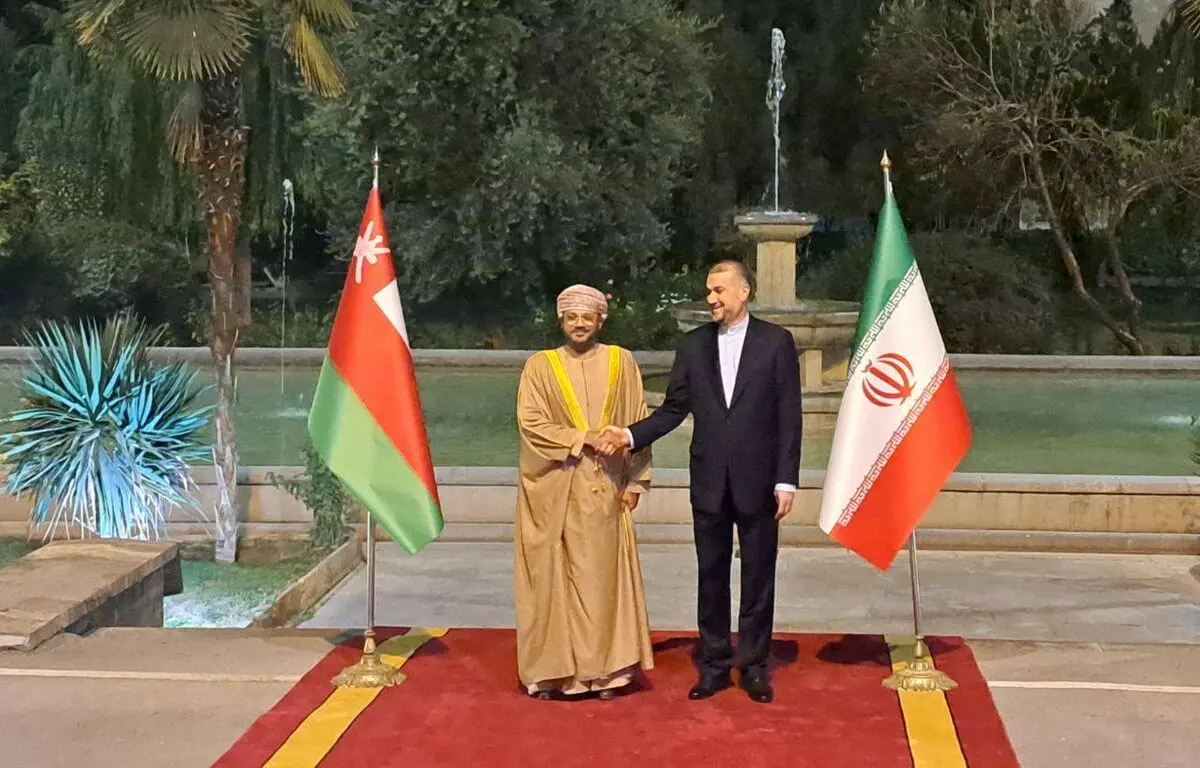 وزیر امور خارجه عمان با امیرعبداللهیان دیدار کرد