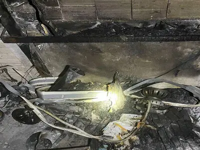 آتش‌سوزی آشپزخانه نمایشگاه اتومبیل در رشت مهار‌ شد 