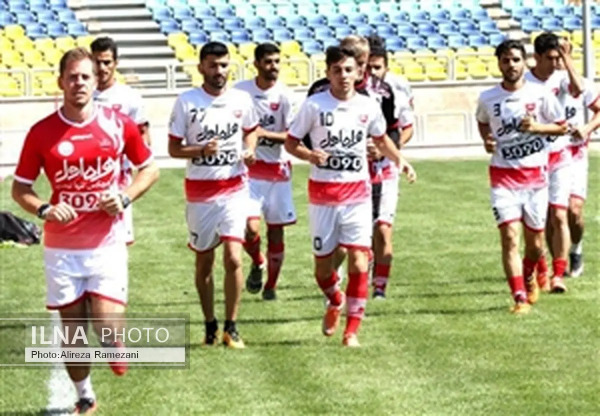 گزارش تمرین پرسپولیس