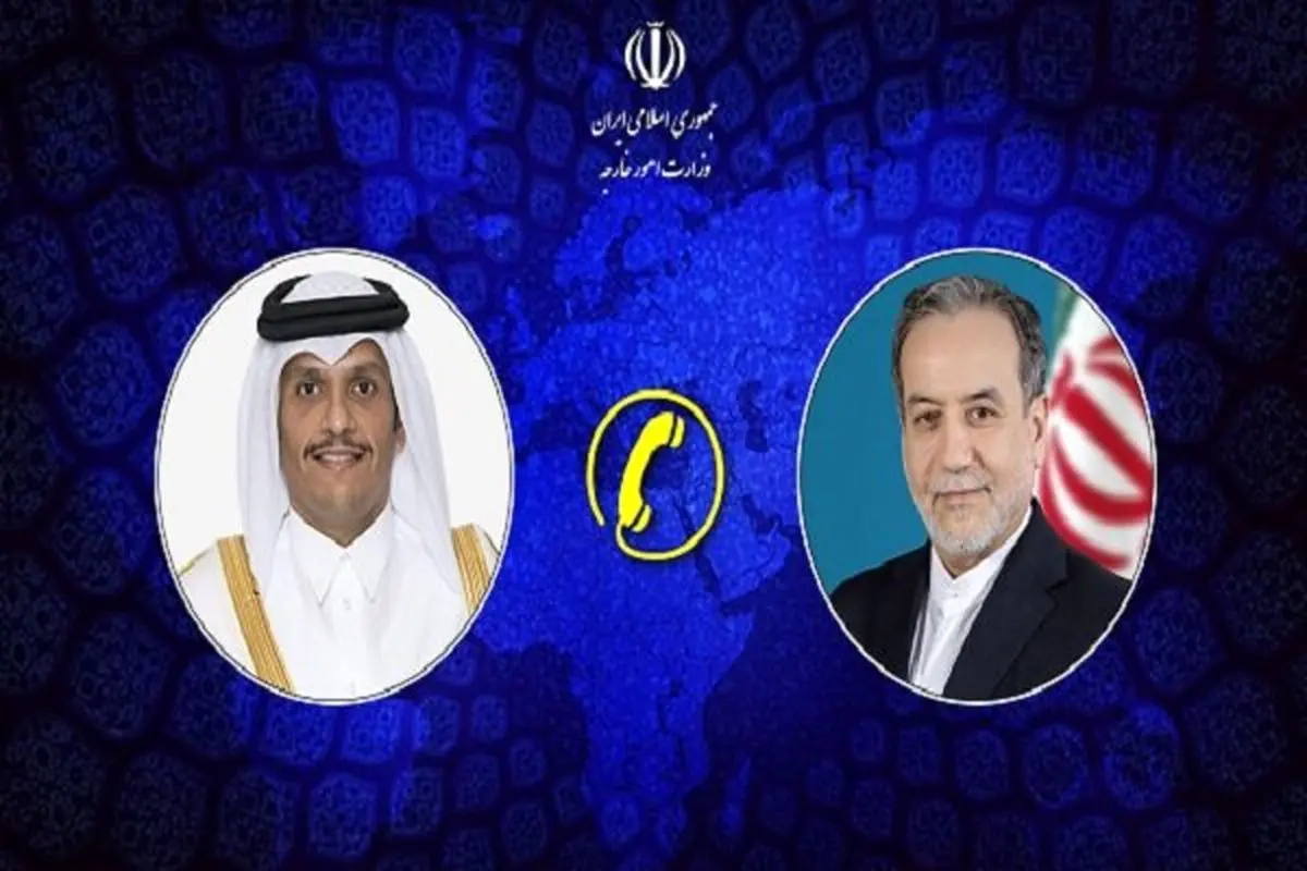 گفت‌وگوی تلفنی عراقچی با همتای قطری خود
